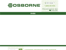 Tablet Screenshot of osbornelivestockequipment.com